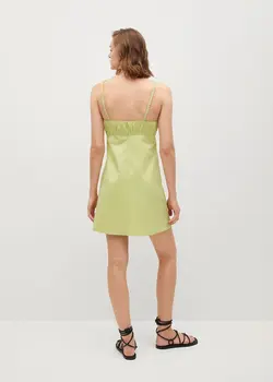 خرید پیراهن کوتاه زنانه منگو کد 113303 | بانی استایل