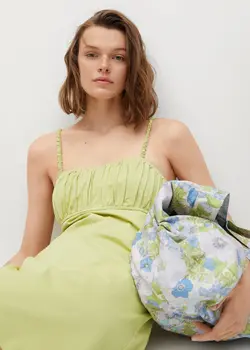 خرید پیراهن کوتاه زنانه منگو کد 113303 | بانی استایل