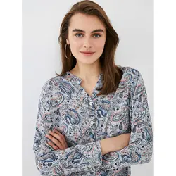 خرید بلوز طرح دار زنانه ال سی وایکیکی کد 85989 | فروشگاه اینترنتی بانی استایل