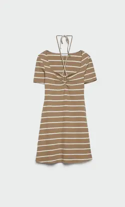 خرید پیراهن کوتاه زنانه استرادیواریوس کد 244450 | بانی استایل