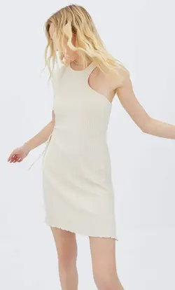 خرید پیراهن کوتاه زنانه استرادیواریوس کد 244448 | بانی استایل