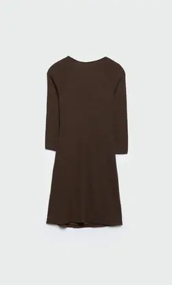 خرید پیراهن یقه هفت زنانه استرادیواریوس کد 244445 | بانی استایل