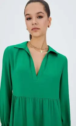 خرید پیراهن ساتن زنانه استرادیواریوس کد 244431 | بانی استایل