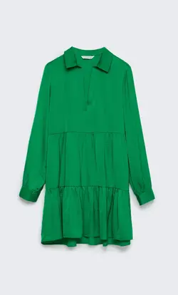 خرید پیراهن ساتن زنانه استرادیواریوس کد 244431 | بانی استایل