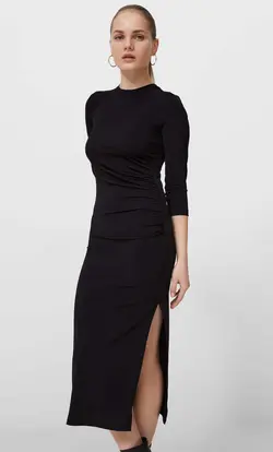 خرید پیراهن میدی زنانه استرادیواریوس کد 244436 | بانی استایل