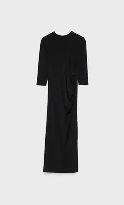 خرید پیراهن میدی زنانه استرادیواریوس کد 244436 | بانی استایل