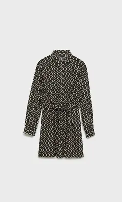 خرید پیراهن طرح دار زنانه استرادیواریوس کد 244414 | بانی استایل