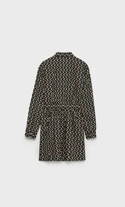 خرید پیراهن طرح دار زنانه استرادیواریوس کد 244414 | بانی استایل