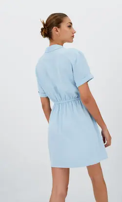 خرید پیراهن کوتاه زنانه استرادیواریوس کد 244412 | بانی استایل