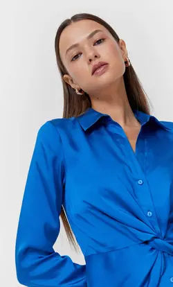 خرید پیراهن کوتاه زنانه استرادیواریوس کد 244397 | بانی استایل