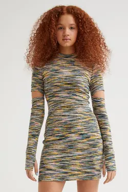 خرید پیراهن بافت زنانه اچ اند ام کد 202077 | بانی استایل