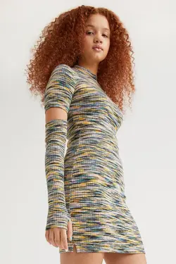 خرید پیراهن بافت زنانه اچ اند ام کد 202077 | بانی استایل