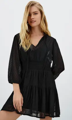 خرید پیراهن بوهمیا زنانه استرادیواریوس کد 244495 | بانی استایل