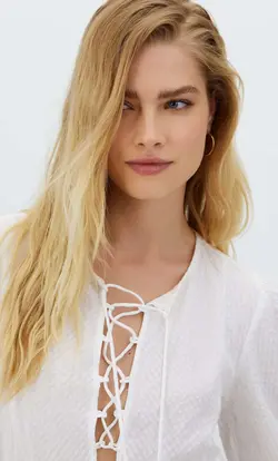 خرید پیراهن کوتاه زنانه استرادیواریوس کد 244491 | بانی استایل