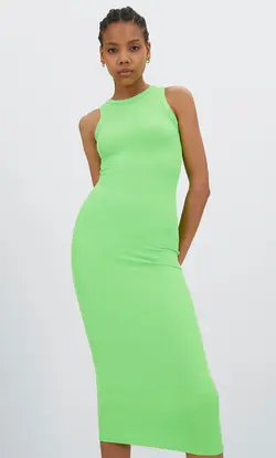 خرید پیراهن میدی زنانه استرادیواریوس کد 244488 | بانی استایل