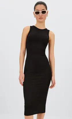 خرید پیراهن میدی زنانه استرادیواریوس کد 244489 | بانی استایل