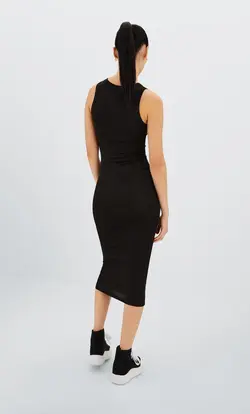 خرید پیراهن میدی زنانه استرادیواریوس کد 244489 | بانی استایل