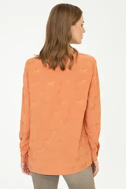 خرید شومیز طرح دار زنانه یو اس پولو کد 246871 | بانی استایل