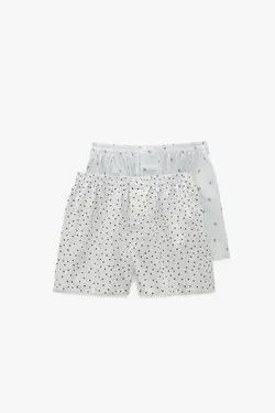 خرید شورت باکسر مردانه بسته 2 عددی زارا کد 248134 | بانی استایل