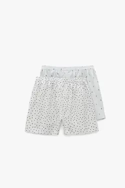 خرید شورت باکسر مردانه بسته 2 عددی زارا کد 248134 | بانی استایل