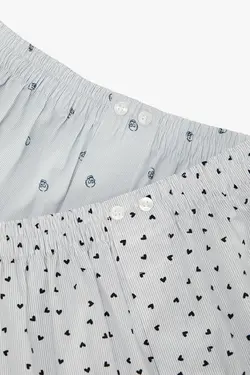 خرید شورت باکسر مردانه بسته 2 عددی زارا کد 248134 | بانی استایل