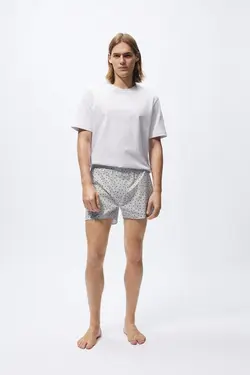 خرید شورت باکسر مردانه بسته 2 عددی زارا کد 248134 | بانی استایل