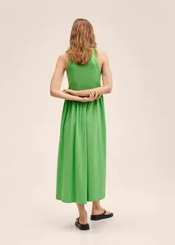 خرید پیراهن نخی زنانه منگو کد 261215 | بانی استایل