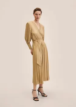 خرید پیراهن پلیسه زنانه منگو کد 261177 | بانی استایل