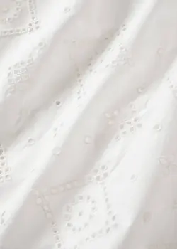 خرید پیراهن نخی میدی زنانه منگو کد 262319 | بانی استایل