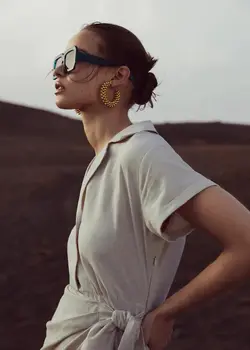 خرید پیراهن کوتاه زنانه منگو کد 262341 | بانی استایل