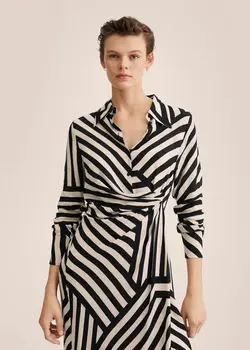 خرید پیراهن میدی زنانه منگو کد 262328 | بانی استایل