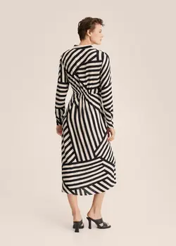 خرید پیراهن میدی زنانه منگو کد 262328 | بانی استایل