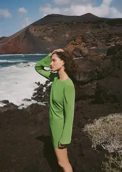 خرید پیراهن زنانه منگو کد 262327 | بانی استایل