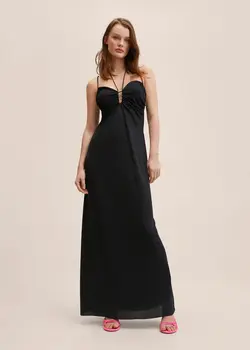 خرید پیراهن بلند زنانه منگو کد 261240 | بانی استایل