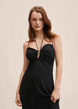 خرید پیراهن بلند زنانه منگو کد 261240 | بانی استایل