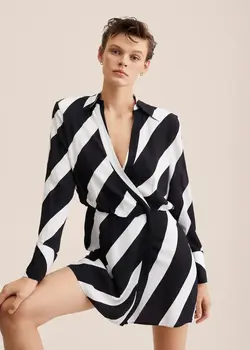 خرید پیراهن ویسکوز زنانه منگو کد 262320 | بانی استایل