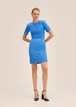 خرید پیراهن کوتاه زنانه منگو کد 262302 | بانی استایل