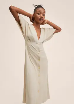 خرید پیراهن زنانه منگو کد 262301 | بانی استایل