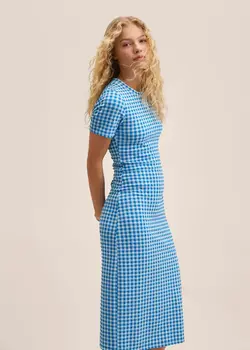 خرید پیراهن میدی زنانه منگو کد 262300 | بانی استایل