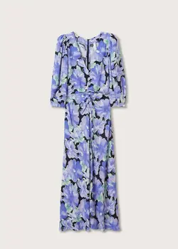 خرید پیراهن طرح دار زنانه منگو کد 262304 | بانی استایل