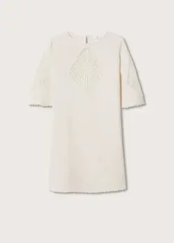 خرید پیراهن نخی زنانه منگو کد 261246 | بانی استایل