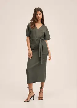 خرید پیراهن زنانه منگو کد 261245 | بانی استایل