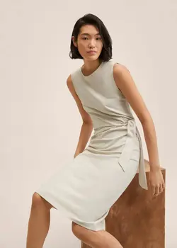 خرید پیراهن میدی زنانه منگو کد 261232 | بانی استایل