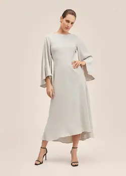 خرید پیراهن ساتن زنانه منگو کد 262311 | بانی استایل