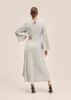 خرید پیراهن ساتن زنانه منگو کد 262311 | بانی استایل