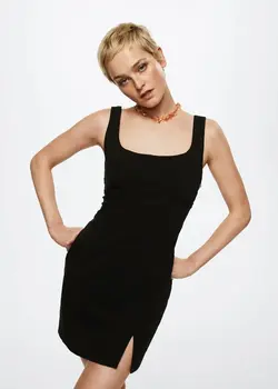 خرید پیراهن کوتاه زنانه منگو کد 263095 | بانی استایل