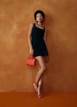 خرید پیراهن کوتاه زنانه منگو کد 263095 | بانی استایل