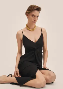 خرید پیراهن بندی زنانه منگو کد 263097 | بانی استایل