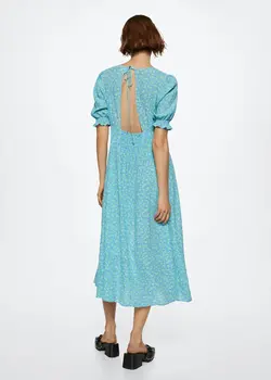 خرید پیراهن گلدار زنانه منگو کد 263102 | بانی استایل