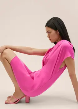 خرید پیراهن کوتاه زنانه منگو کد 263117 | بانی استایل